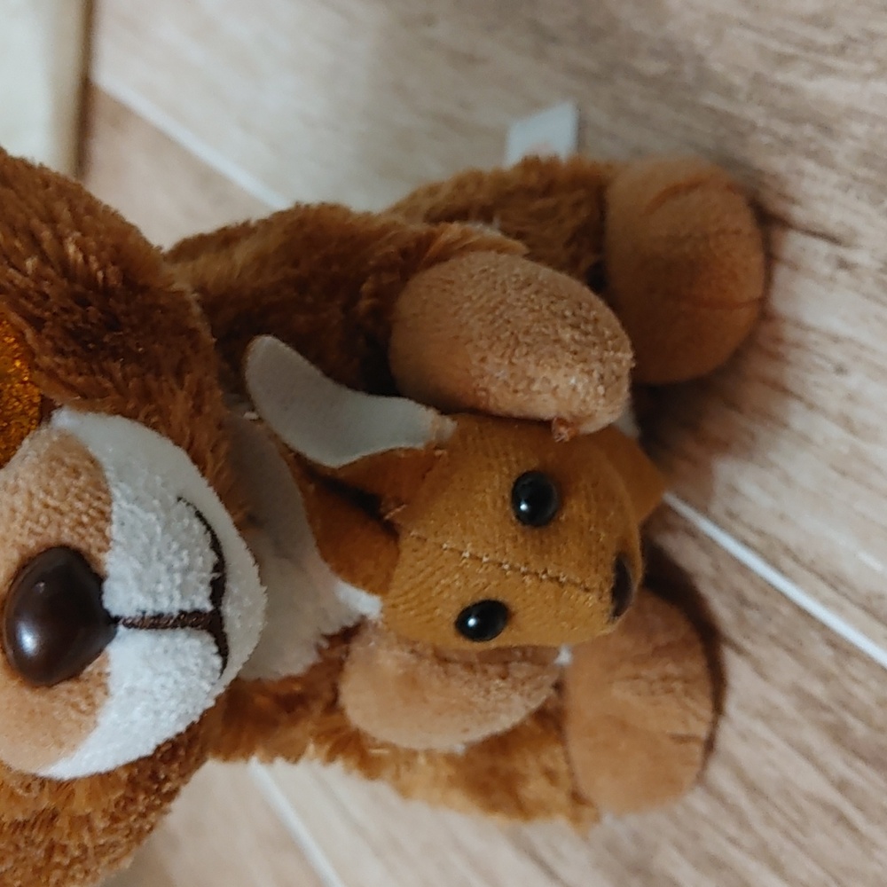 NWT KLIPPER KANGAROO AND ROO JOEY plush stuffed toy 6 in TY collectible - Picture 3 of 7